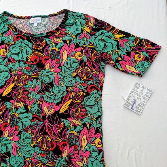 LuLaRoe Large Gigi NWT gorgeous floral!! - Picture 3 of 3